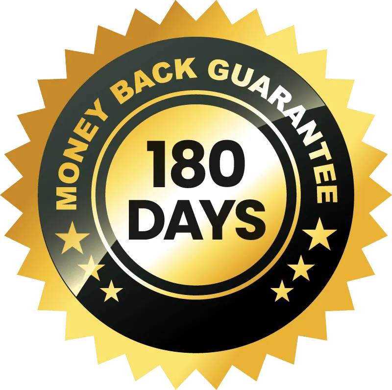 60-day money back guarantee for Male Power XL dietary supplement